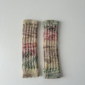 アームウォーマー　クリームミックス