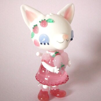 ハートないちごにゃんこ　