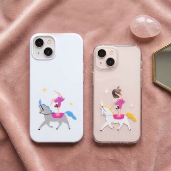 iPhoneケース【馬乗りサーカス】