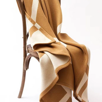 上質ウール ランケット ひざ掛け 厚く毛布 ソファカバー ブランケット ウールの膝掛け ウール100% 極暖