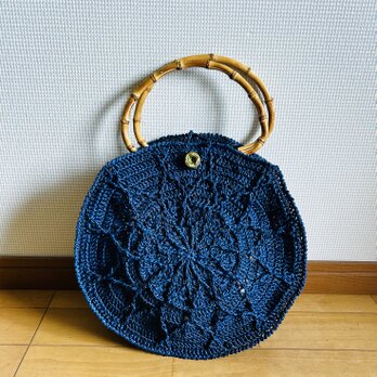 丸いトートバック