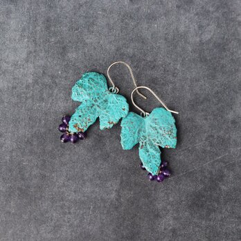 野葡萄 ピアス/イヤリング