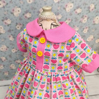 着せ替え人形の服　⑰　<春まつ雪うさぎ>