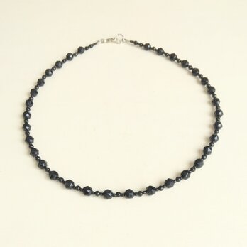 オニキスショートネックレス