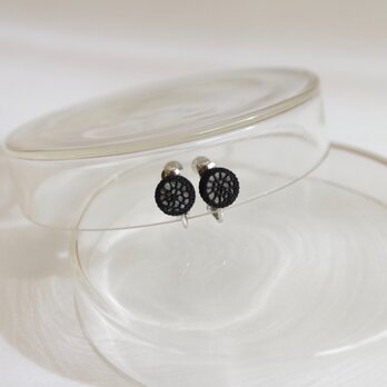 【shell】 studs イヤリング BK