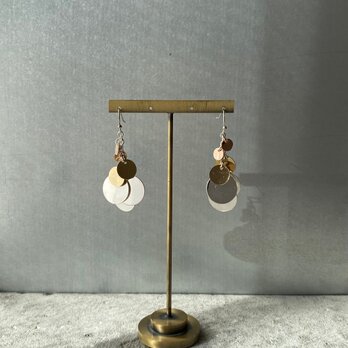 Vintage 90s-00s USA retro circle metal pierce