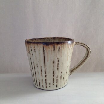 掻き落としマグカップA