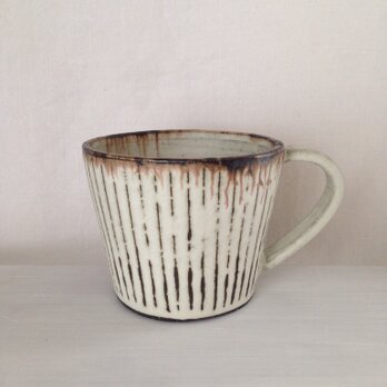 掻き落としマグカップA