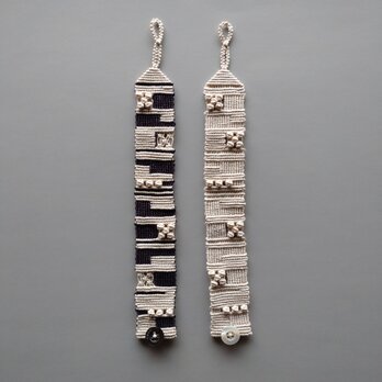 ブレスレット　へや　生成　マクラメレース　