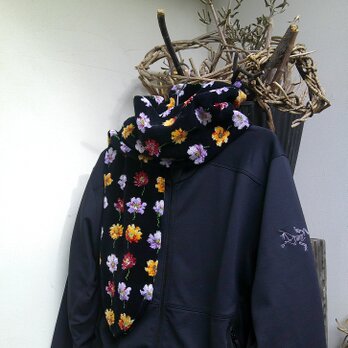 「Mさま専用ページ」花cotton×Chenille マフラー