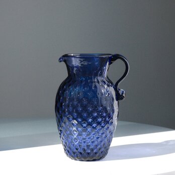 アメリカ製 / ヴィンテージ/ ガラスピッチャー / アメジストパープル