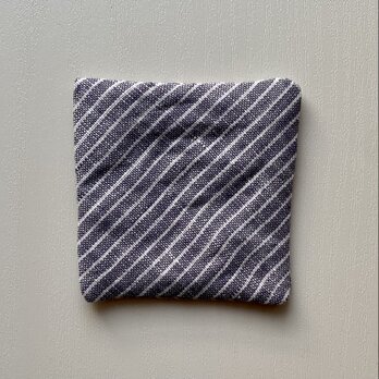 リネンの端切れから生まれたコースター②