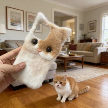 iPhone 17 16 ケース シェル Samsung Android 全機種対応 動物 ペット 猫 愛猫 アムスマホケース