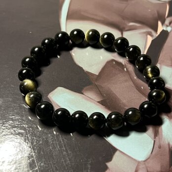 黒金・プレミアム・ブラックゴールデンオブシディアン Gold Sheen Obsidian