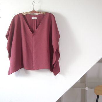 ふくれ織りのチュニック【sara-nari】着物リメイク