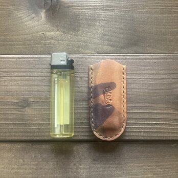 ライターカバーtype-4(迷彩柄×キャメル)