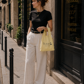 オルピュール オリジナルロゴ　マルシェバッグ  Or ét pur Original Logo Marché Bag