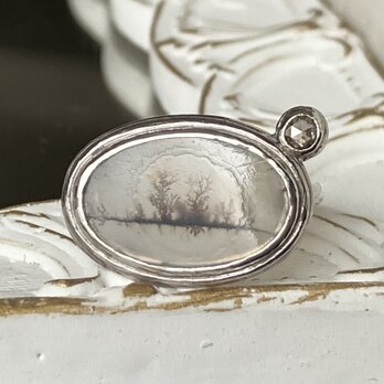 デンドリティックアゲート・リング(silver925）