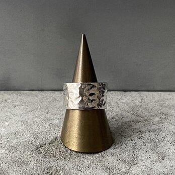 Vintage USA SILVER 925 textured design ring