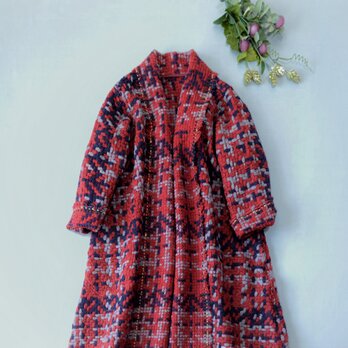 ショールカラー軽く羽織るシンプルな大人可愛いコート♪