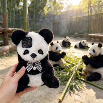 iPhone 17 16 ケース シェル ジャイアントパンダ Samsung Android 全機種対応 動物 ペット ケース