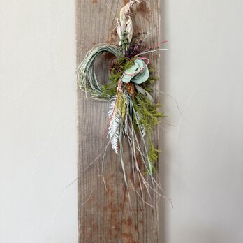 迎春のしつらえ　しめ縄飾り｜根付きレモングラス
