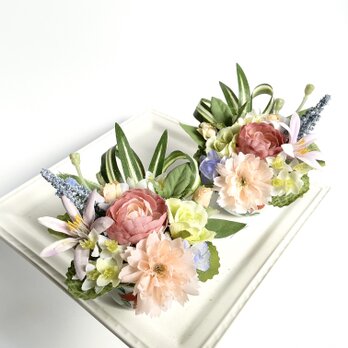 仏花  真珠の涙   令和  （仏花、造花、1対、お供え、お盆、お彼岸、納骨堂）のコピーのコピーのコピーのコピーのコピー