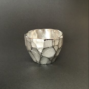 錫製お猪口・グラス　『削：以　zaku：i 』