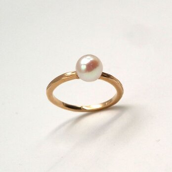 CE-R-14 【CERCA】アコヤパールリング 10KYG【１2号】