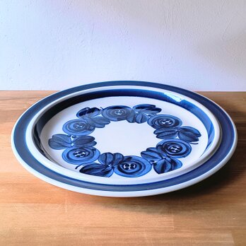 ARABIA / アラビア / Anemone（アネモネ）シリーズ / プレート（33cm）①