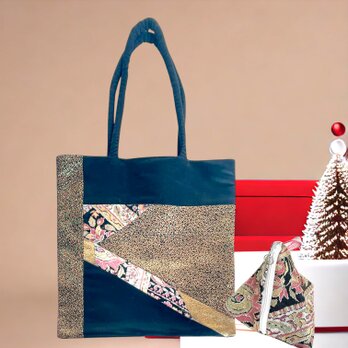 クリスマスギフト【送料込み】帯リメイク　2点セット