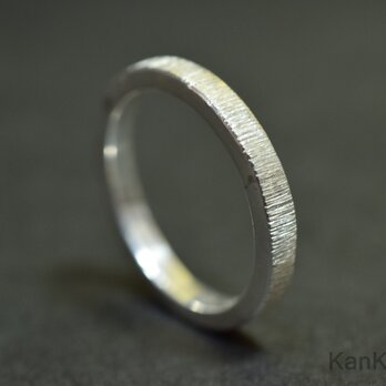 SVリング｜筋槌目｜平打ち・幅(約)2.5㎜