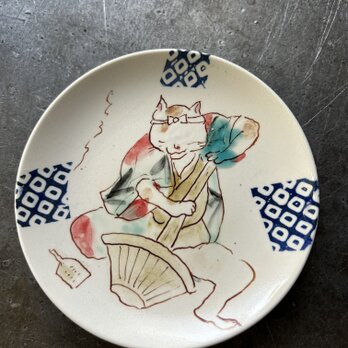 猫豆皿　とろろ