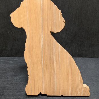 メッセージスタンド　-トイプードル-