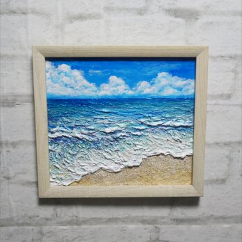 油絵 【真夏の海】