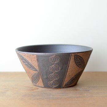 サンニン(月桃)掻き落とし鉢 (沖縄のやちむん)