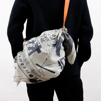 Tokyo Manga Midnight Blue & 調節可能なレザーストラップセット (オレンジ)