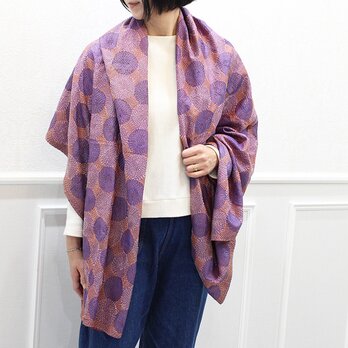 大判カンタ刺繍シルクストール【B】