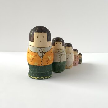だんだんねむくなるマトリョーシカ　Orange