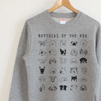 犬の尻　スウェット（gray）