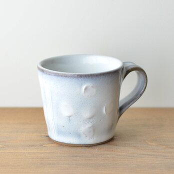 象嵌マグカップ 2 わら灰釉