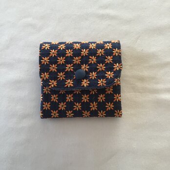「刺し子」ミニ財布