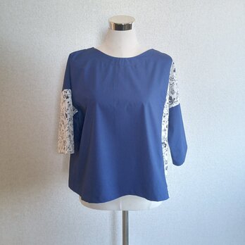 切替デザイン　ドルマンスリーブプルオーバー　03　レディース　ゆったりM