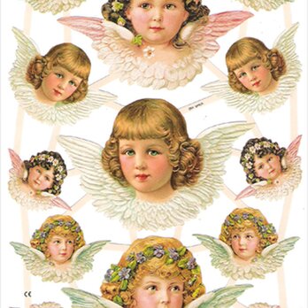 ドイツ製クロモス 花冠の天使 ラメなし　DA-CH026（Made in Germany)