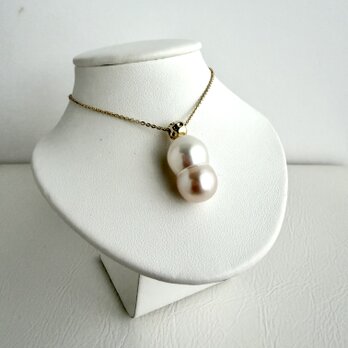 Snowman Pearl Necklace