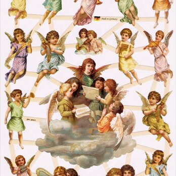 ドイツ製クロモス 奏でる天使 ラメなし　DA-CH066（Made in Germany)