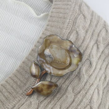 希少模様の【春色】ブラウンアゲート