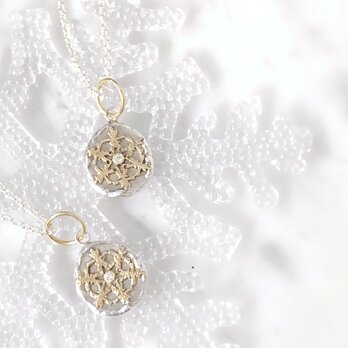 ★Holiday collection 限定charm★ snowflake【FN316】