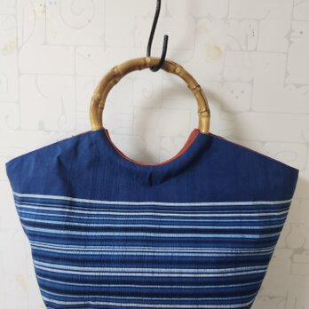 20は%off帯リメイク　リング持ち手バッグ