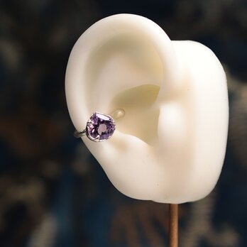 【一点もの】イヤカフ（Silver×アメジスト）